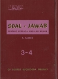 Image of SOAL-JAWAB TENTANG BERBAGAI MASALAH AGAMA 3-4