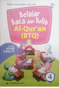 Image of BELAJAR BACA DAN TULIS AL QURAN (BTQ) : UNTUK SD/MI KELAS 4