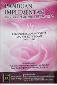Image of PANDUAN IMPLEMENTASI PROGRAM PEMBERDAYAAN WANITA